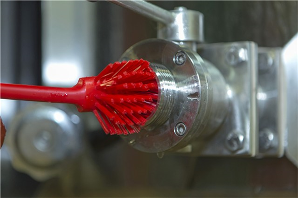 Perie pentru curatat vesela 280 mm, peri medii - Vikan