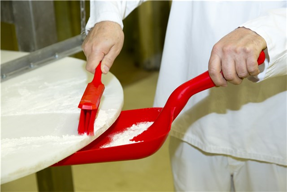 Lopata 275 mm, metal detectabila, Vikan, verde