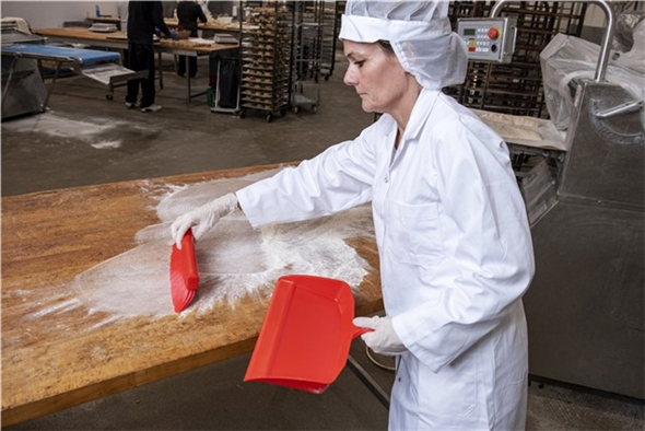 Perie pentru pulberi fine, peri moi, 300 mm, Vikan, verde