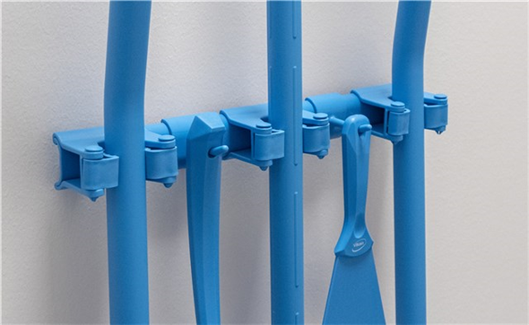 Suport perete Hygienic Hi-Flex 3-5 produse 420 mm - Vikan