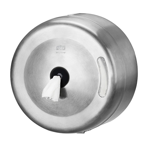 Dispenser hartie igienica rola compacta, argintiu - Tork SmartOne