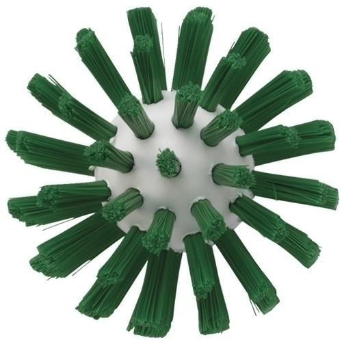 Perie curatare tevi Ø63 mm, peri duri, Vikan, verde