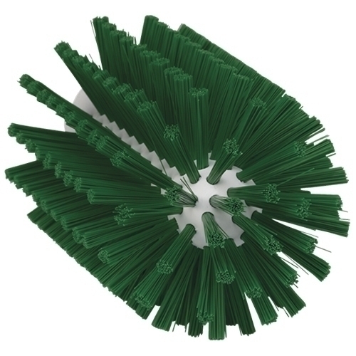 Perie curatare tevi Ø90 mm, peri medii, Vikan, verde