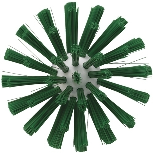 Perie curatare tevi Ø90 mm, peri medii, Vikan, verde