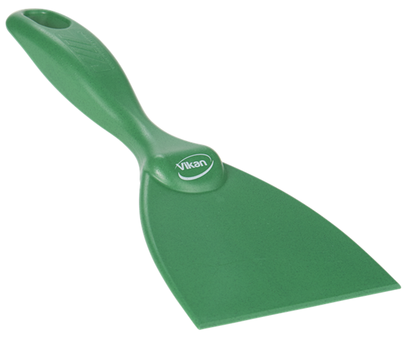 Scraper 102 mm, metal detectabil, Vikan, verde