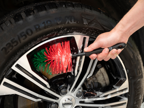 Perie jante auto Ø105 mm 425 mm, peri moi, neagra - Vikan