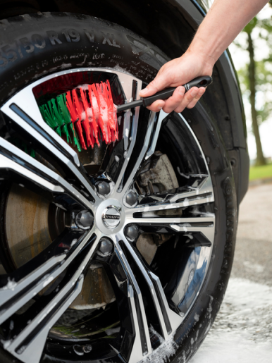 Perie jante auto Ø105 mm 425 mm, peri moi, neagra - Vikan