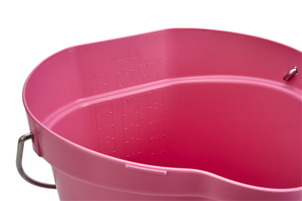 Galeata Hygiene 12 L, Vikan, roz