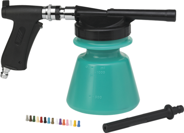Pulverizator cu jet spuma 1.4 L, Vikan, verde