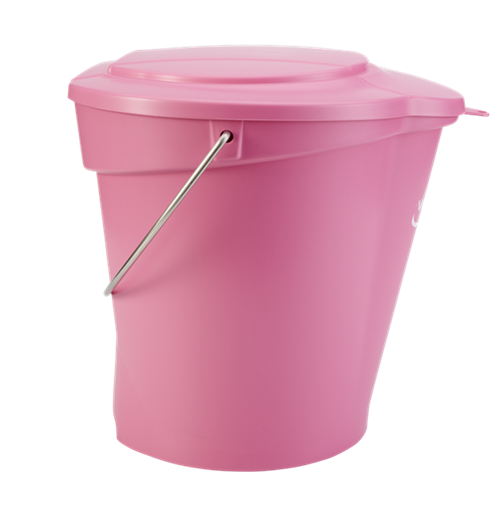 Galeata Hygiene 12 L, Vikan, roz