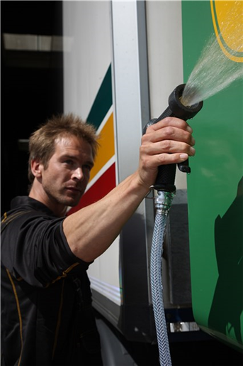 Pistol de apa de inalta presiune 145 mm, Vikan, verde