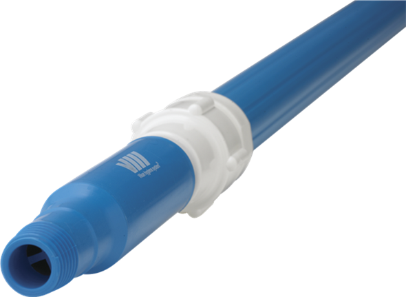 Maner telescopic aluminiu cu distributie de apa Ø32 mm,1600-2780mm, Vikan, albastru