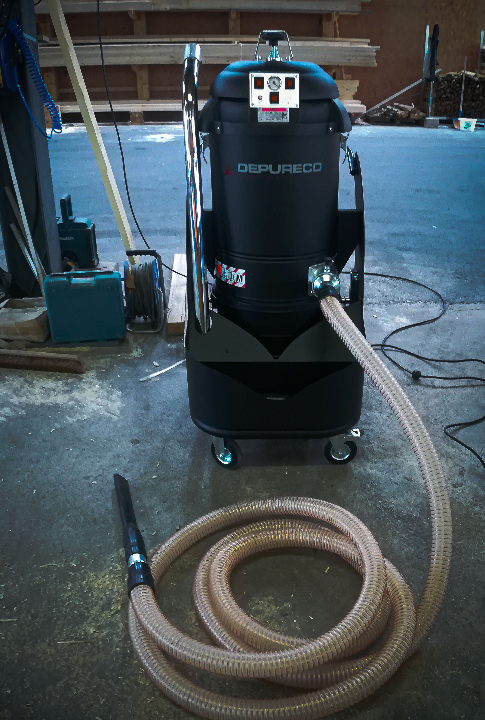 Bull Uno 3M - Aspirator industrial, clasa de praf M - Depureco