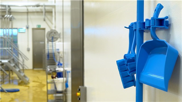 Suport perete Hygienic Hi-Flex 3-5 produse 420 mm - Vikan