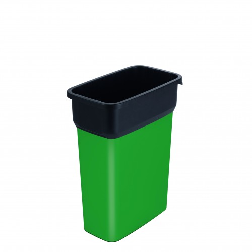 Container mediu colectare selectiva deseuri Selecto Premium 55L, verde - Rothopro
