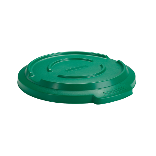 Capac pentru container mediu rotund Titan 85L, verde - Rothopro