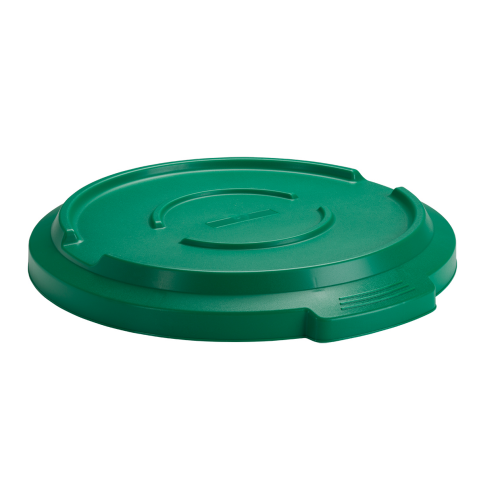Capac pentru container mare rotund Titan 120L, verde - Rothopro