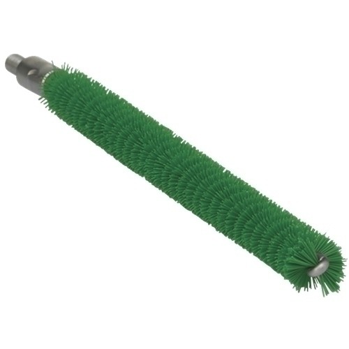 Perie tubulara cu maner flexibil  Ø12 mm, peri medii, 200 mm, verde - Vikan