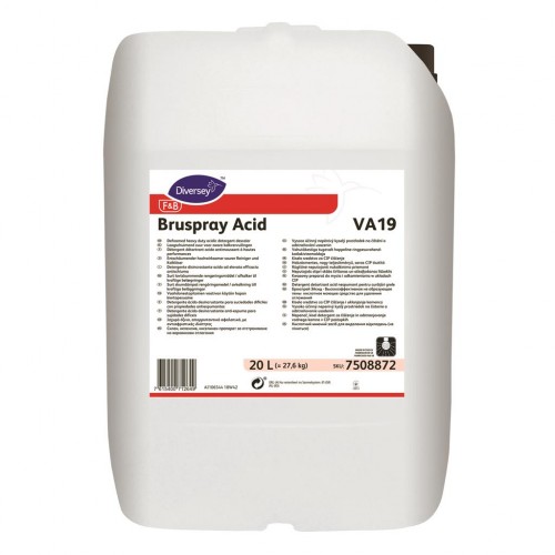 DI Bruspray Acid VA19 20 L - Detergent acid nespumant - Diversey