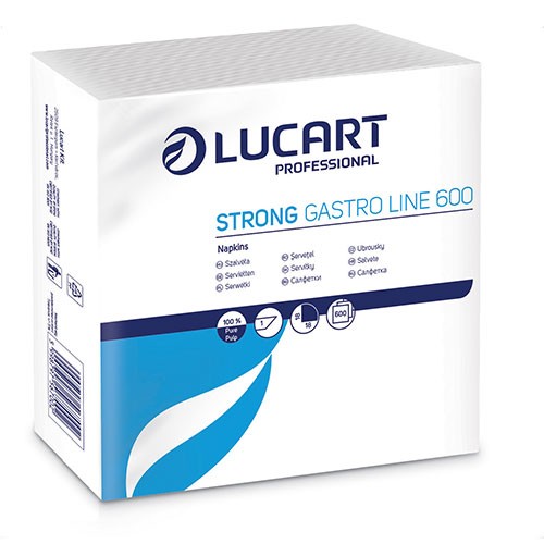 Servetele de masa din hartie Strong Gastro Line 600 - Lucart