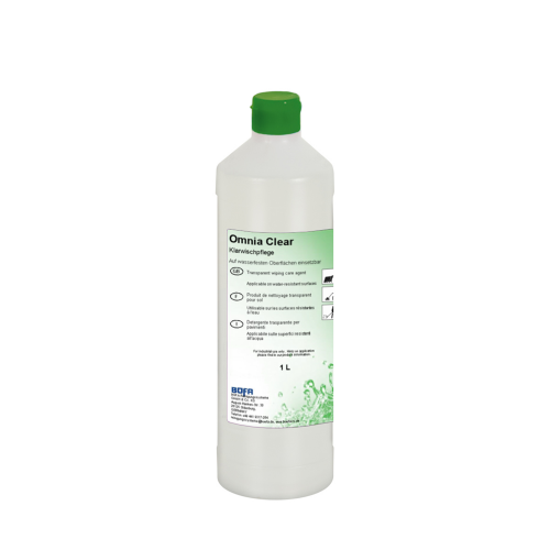 Omnia Clear - Detergent pentru intretinerea pardoselilor, 1L - Bufa