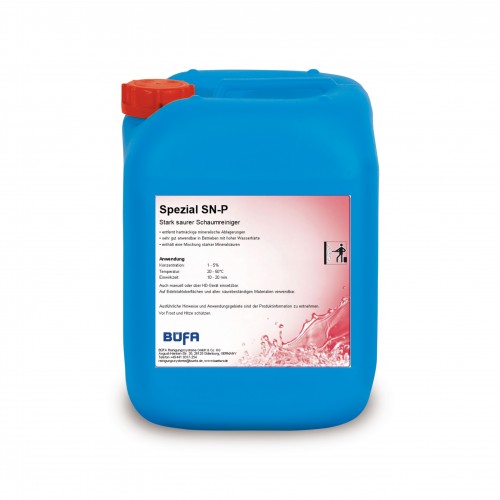 Spezial SN P - Detergent spumant acid 23kg - Bufa