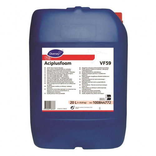 Aciplusfoam VF59 - Detergent spumant acid, 20L - Diversey