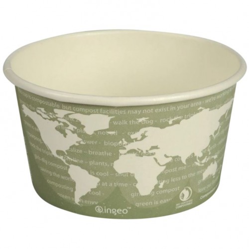 Bol supa biodegradabil World Art, 6.27cm, Ø11.45cm - Abena
