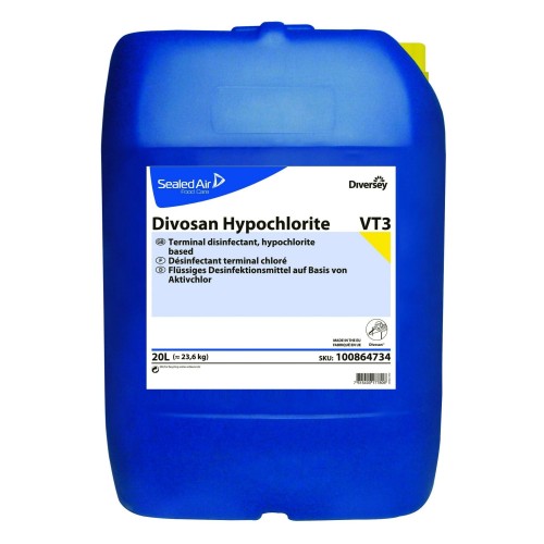 Divosan Hypochlorite - Agent oxidant pe baza de hipoclorit de sodiu, 20L - Diversey