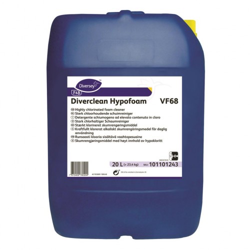 Hypofoam - Detergent spumant alcalin puternic clorinat, 20L - Diversey