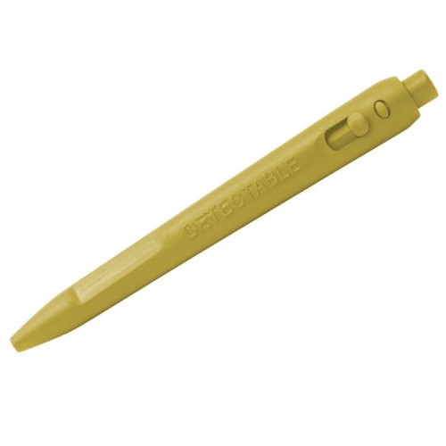 Detectable Elephant - Pix metal detectabil fara clip, pasta standard, galben - Detectamet