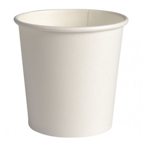 Pahare biodegradabile din carton pentru cafea Abena Gastro 6cm, Ø6.5cm, 10 cl 4 Oz - Abena