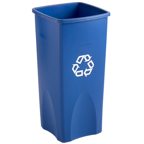 Container Untouchable reciclare deseuri 87 L, albastru - Rubbermaid