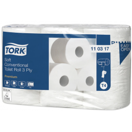 Hartie igienica rola standard Soft Premium, T4 - Tork