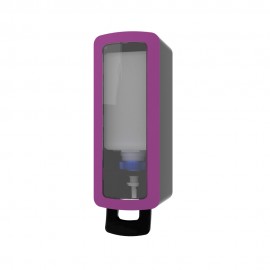 Dispenser manual KX 75 M BCB 500/750 ml, plastic violet - OpHardt