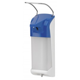 Dispenser sapun lichid / dezinfectant Ingo-Man cu levier, 1000 ml, albastru - OpHardt