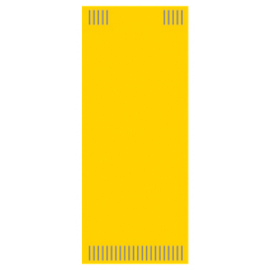 Suport tacamuri cu servetel, 38 x 38 cm, Galben - Fato
