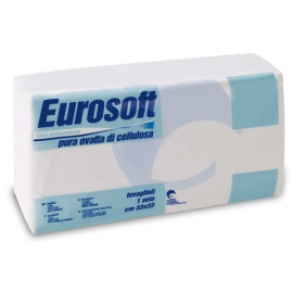 Servetele de masa 33x33 cm, albe - Eurocarta