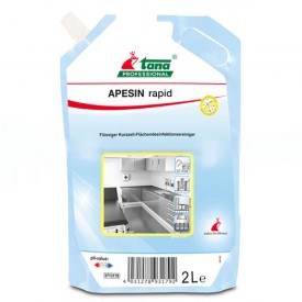 Apesin Rapid - Dezinfectant pentru suprafete pe baza de alcool, 2L - Tana Professional