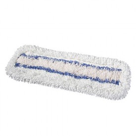 Mop plat Clipper Tronic 50 cm, alb/albastru - Vermop