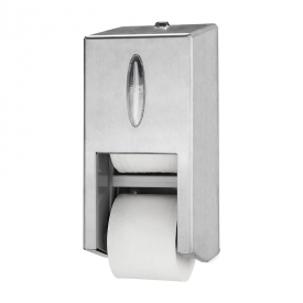 Dispenser hartie igienica rola medie compacta, argintiu - Tork Coreless