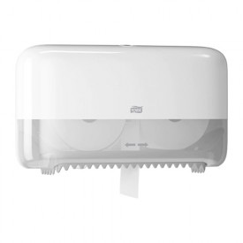 Dispenser hartie igienica rola medie compacta, alb - Tork Coreless