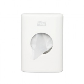 Dispenser pungi igienice, alb - Tork Mini