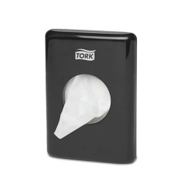 Dispenser pungi igienice, negru - Tork Mini