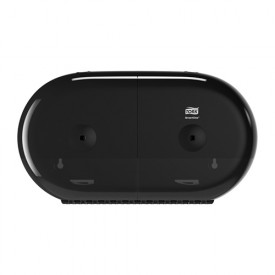 Dispenser hartie igienica rola mini jumbo, negru - Tork SmartOne Twin Mini