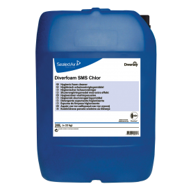 Diverfoam SMS Chlor - Detergent spumant alcalin clorinat, 20L - Diversey
