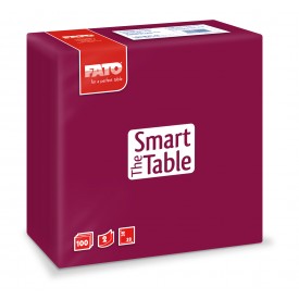 Servetele 38x38 cm 2 straturi, Smart Table, bordo - Fato