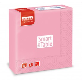Servetele 33x33 cm 2 straturi, Smart Table, roz - Fato