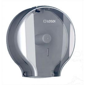 Dispenser hartie igienica rola mini jumbo, transparent - Losdi