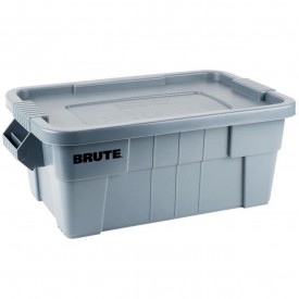 Container BRUTE TOTE cu capac 53L, gri - Rubbermaid